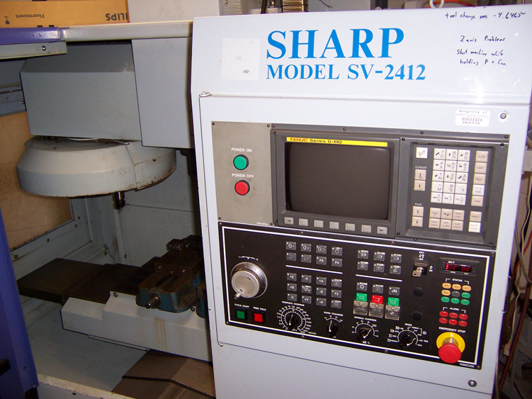 Sharp SV-2412 CNC Machining Center